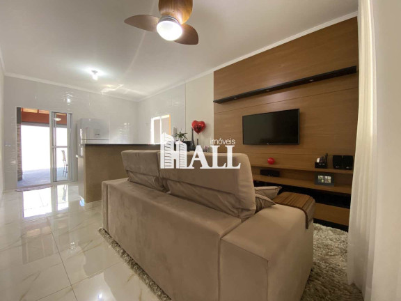 Casa com 3 Quartos à Venda, 80 m² em Centro - Bady Bassitt
