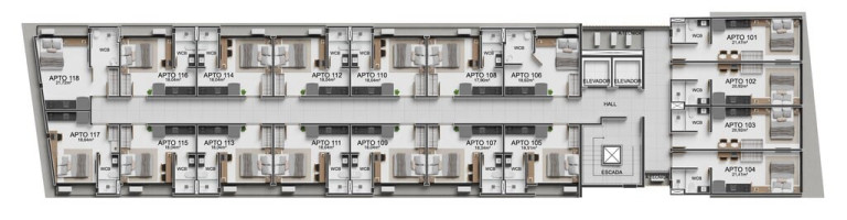 Imagem Apartamento com 1 Quarto à Venda, 34 m² em Jardim Oceania - João Pessoa Imagem Apartamento com 1 Quarto à Venda, 34 m² em Jardim Oceania - João Pessoa