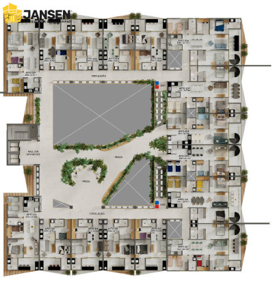 Imagem Apartamento com 2 Quartos à Venda, 45 m² em Bessa - João Pessoa
