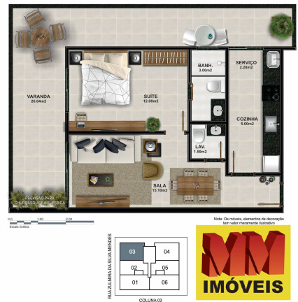 Imagem Apartamento com 1 Quarto à Venda, 60 m² em Braga - Cabo Frio Imagem Apartamento com 1 Quarto à Venda, 60 m² em Braga - Cabo Frio