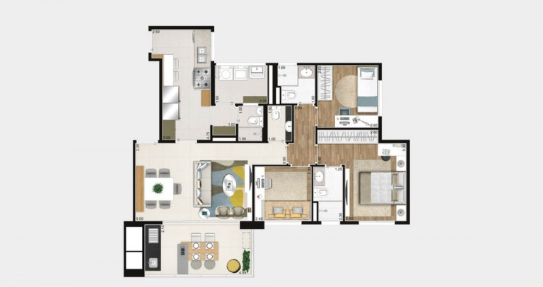 Imagem Apartamento com 3 Quartos à Venda, 118 m² em Lapa - São Paulo