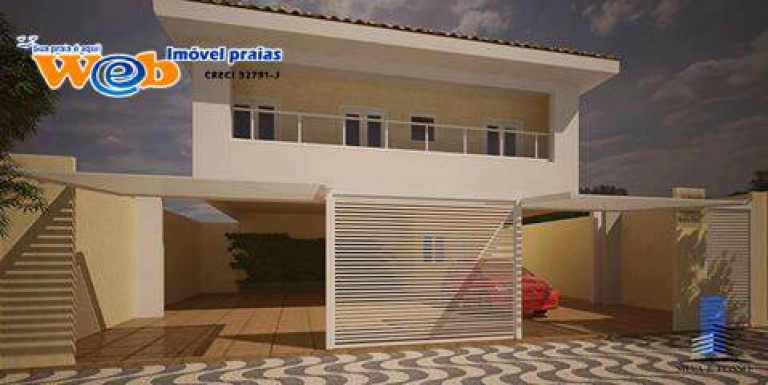 Imagem Casa de Condomínio com 2 Quartos à Venda, 66 m² em Baln.paquetá - Praia Grande Imagem Casa de Condomínio com 2 Quartos à Venda, 66 m² em Baln.paquetá - Praia Grande