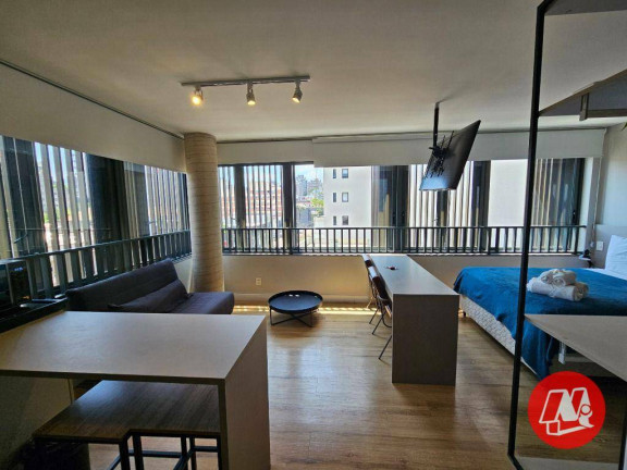 Imagem Studio com 1 Quarto para Alugar, 29 m² em Auxiliadora - Porto Alegre Imagem Studio com 1 Quarto para Alugar, 29 m² em Auxiliadora - Porto Alegre