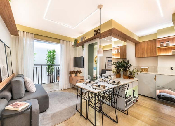 Imagem Apartamento com 2 Quartos à Venda, 43 m² em Panamby - São Paulo