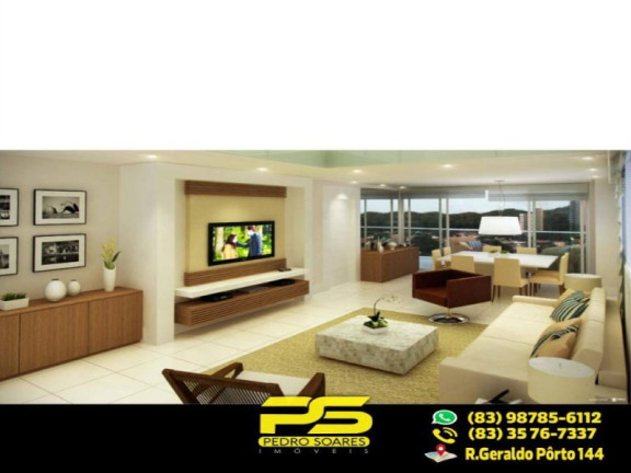 Imagem Apartamento com 3 Quartos à Venda, 104 m² em Tirol - Natal Imagem Apartamento com 3 Quartos à Venda, 104 m² em Tirol - Natal