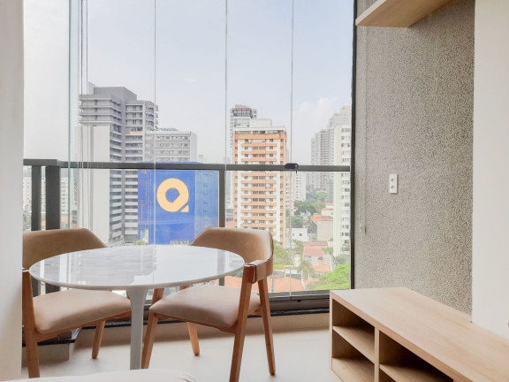 Imagem Apartamento com 1 Quarto para Alugar, 25 m² em Brooklin - São Paulo