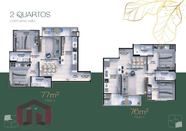 Imagem Imóvel com 2 Quartos à Venda, 
