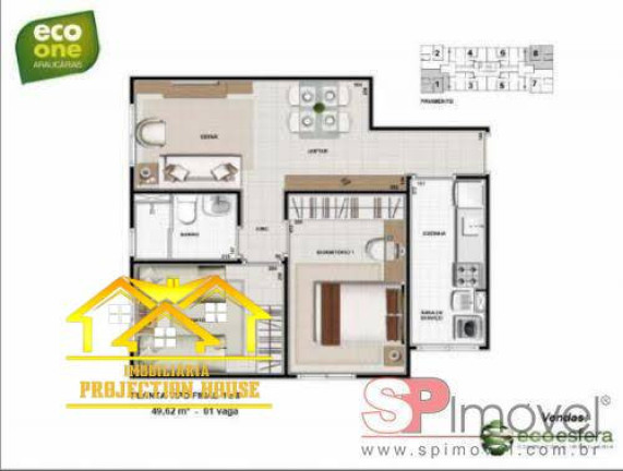 Imagem Apartamento com 3 Quartos à Venda, 50 m² em Centro - Guarulhos Imagem Apartamento com 3 Quartos à Venda, 50 m² em Centro - Guarulhos