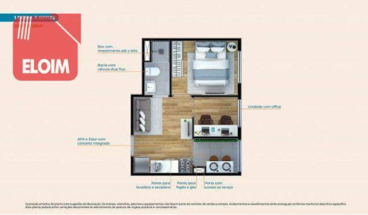 Imagem Apartamento com 1 Quarto à Venda, 25 m² em Freguesia Do ó - São Paulo Imagem Apartamento com 1 Quarto à Venda, 25 m² em Freguesia Do ó - São Paulo