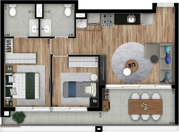 Imagem Studio com 1 Quarto à Venda, 24 m² em Vila Mariana - São Paulo Imagem Studio com 1 Quarto à Venda, 24 m² em Vila Mariana - São Paulo