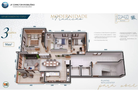 Imagem Apartamento com 3 Quartos à Venda, em Horto - Ipatinga Imagem Apartamento com 3 Quartos à Venda, em Horto - Ipatinga