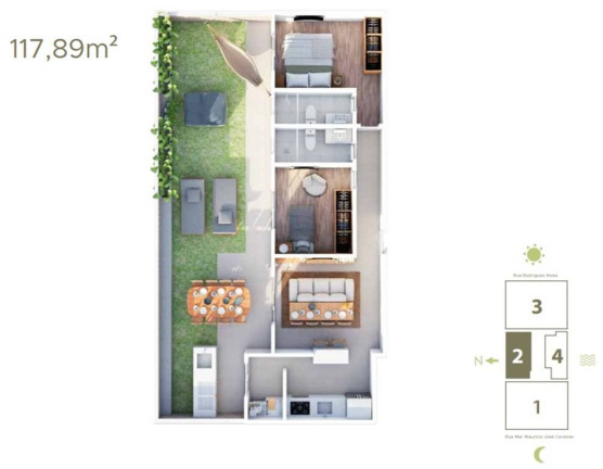 Imagem Apartamento com 2 Quartos à Venda, 73 m² em Forte - Praia Grande Imagem Apartamento com 2 Quartos à Venda, 73 m² em Forte - Praia Grande