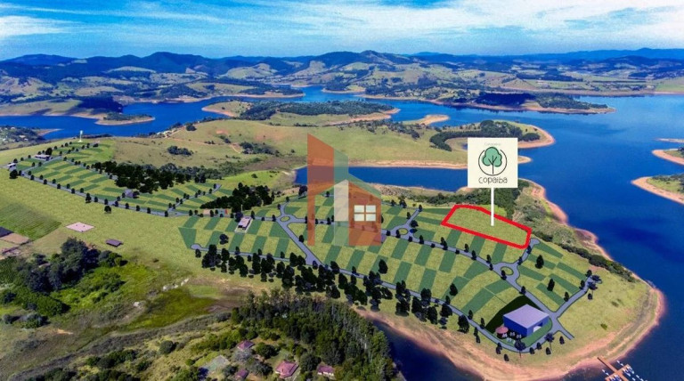 Foto do imóvel Terreno à Venda, 1.000 m² em Centro - Joanópolis