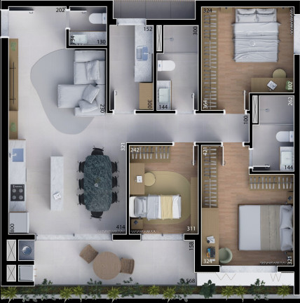 Imagem Cobertura com 3 Quartos à Venda, 240 m² em água Verde - Curitiba Imagem Cobertura com 3 Quartos à Venda, 240 m² em água Verde - Curitiba