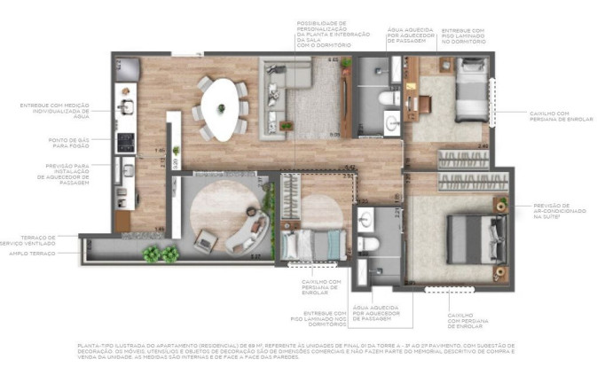 Imagem Apartamento com 2 Quartos à Venda, 35 m² em Perdizes - São Paulo Imagem Apartamento com 2 Quartos à Venda, 35 m² em Perdizes - São Paulo