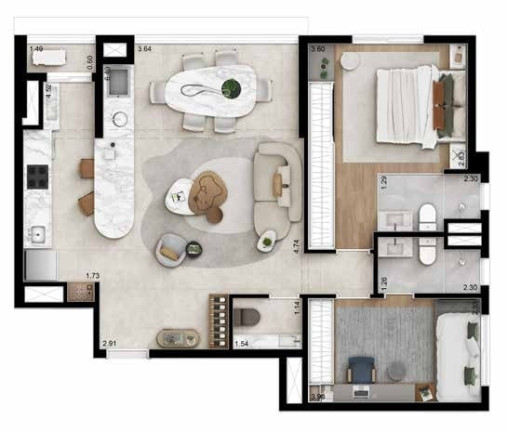 Imagem Imóvel com 3 Quartos à Venda, 99 m² em Vila Yara - Osasco Imagem Imóvel com 3 Quartos à Venda, 99 m² em Vila Yara - Osasco