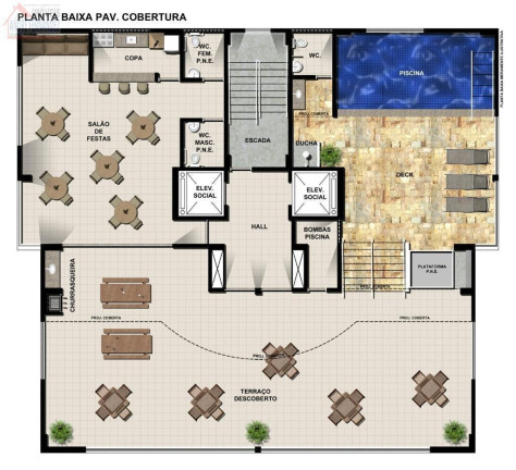 Imagem Apartamento com 3 Quartos à Venda, 63 m² em Casa Amarela - Recife