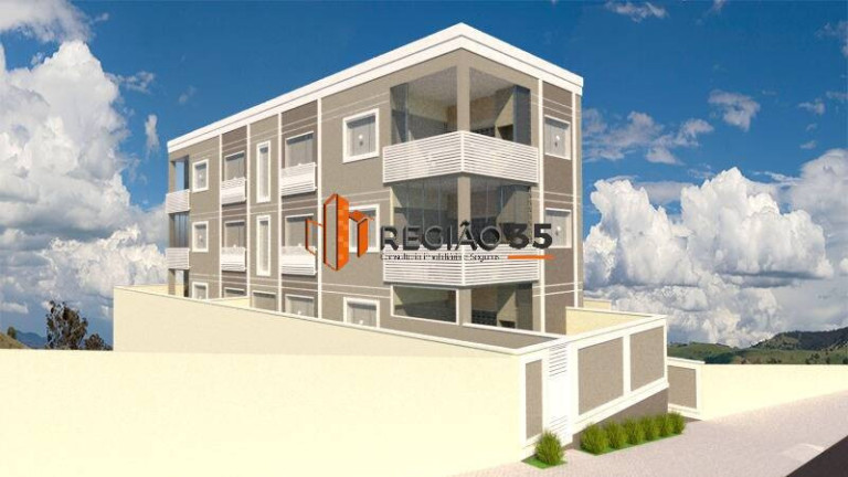 Apartamento com 2 Quartos à Venda, 59 m² em Residencial Veredas - Poços De Caldas
