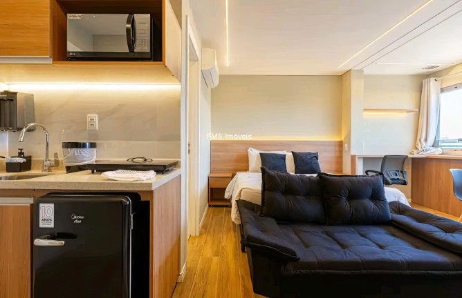 Imagem Imóvel com 1 Quarto para Alugar, 29 m² em Itaim Bibi - São Paulo Imagem Imóvel com 1 Quarto para Alugar, 29 m² em Itaim Bibi - São Paulo