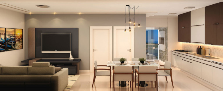 Imagem Apartamento com 1 Quarto à Venda, 58 m² em Centro - Itapema