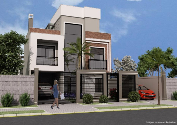 Casa de Condomínio com 3 Quartos à Venda, 146 m² em água Verde - Curitiba