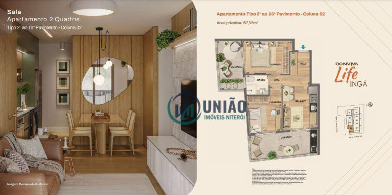 Imagem Apartamento com 1 Quarto à Venda, 33 m² em Ingá - Niterói Imagem Apartamento com 1 Quarto à Venda, 33 m² em Ingá - Niterói