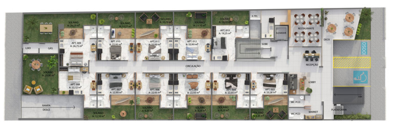 Imagem Apartamento com 1 Quarto à Venda, 51 m² em Cabo Branco - João Pessoa Imagem Apartamento com 1 Quarto à Venda, 51 m² em Cabo Branco - João Pessoa
