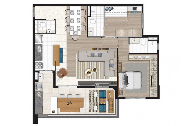 Imagem Apartamento com 2 Quartos à Venda, 96 m² em Alto Da Lapa - São Paulo