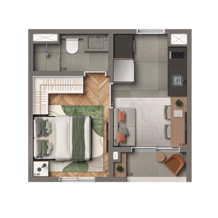 Imagem Apartamento com 1 Quarto à Venda, 26 m² em Vila Clementino - São Paulo Imagem Apartamento com 1 Quarto à Venda, 26 m² em Vila Clementino - São Paulo