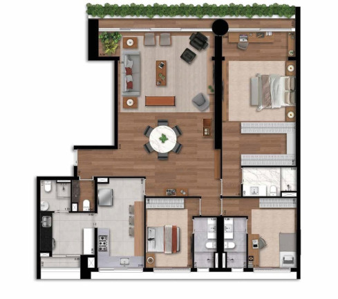 Imagem Imóvel com 4 Quartos à Venda, 196 m² em Itaim Bibi - São Paulo