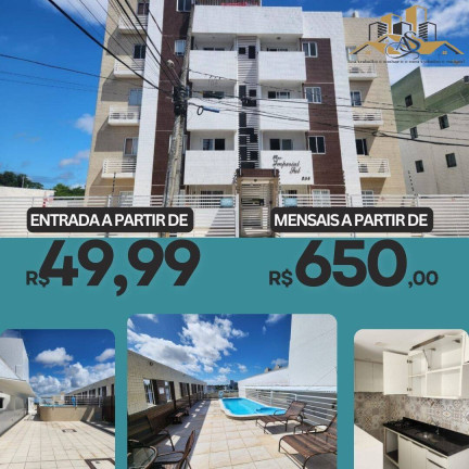 Apartamento com 2 Quartos à Venda, 52 m² em João Pessoa