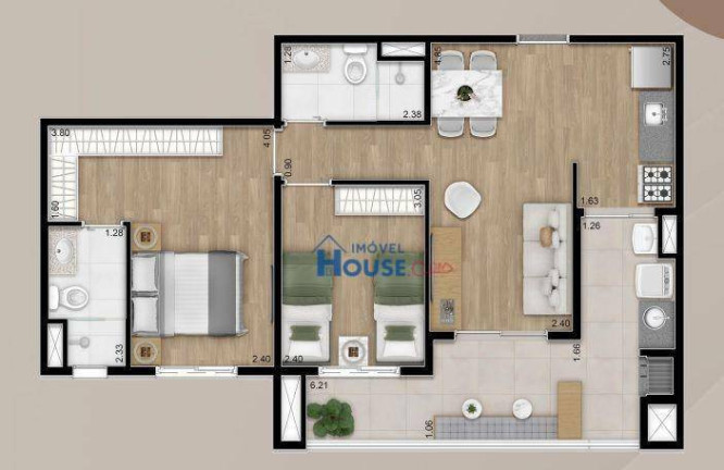 Imagem Apartamento com 2 Quartos à Venda, 63 m² em Vila Ipojuca - São Paulo Imagem Apartamento com 2 Quartos à Venda, 63 m² em Vila Ipojuca - São Paulo