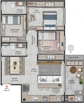 Imagem Apartamento com 2 Quartos à Venda, 83 m² em Parque Dos Vinhedos - Caxias Do Sul Imagem Apartamento com 2 Quartos à Venda, 83 m² em Parque Dos Vinhedos - Caxias Do Sul