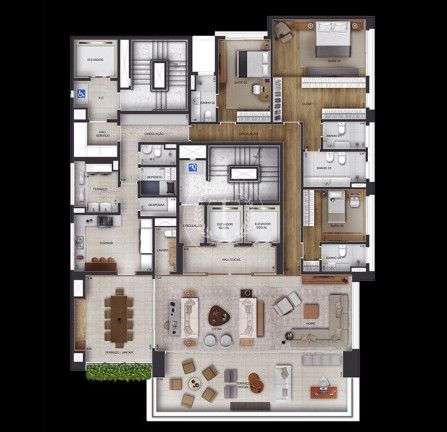 Imagem Apartamento com 4 Quartos à Venda, 303 m² em Itaim Bibi - São Paulo Imagem Apartamento com 4 Quartos à Venda, 303 m² em Itaim Bibi - São Paulo