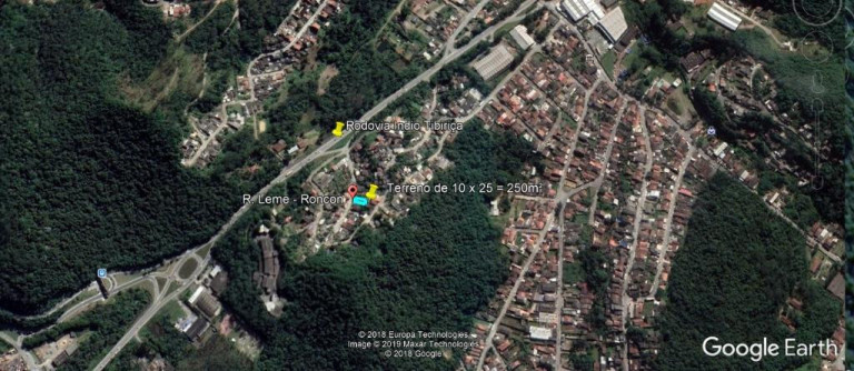 Imagem Terreno à Venda, 250 m² em Roncon - Ribeirão Pires Imagem Terreno à Venda, 250 m² em Roncon - Ribeirão Pires