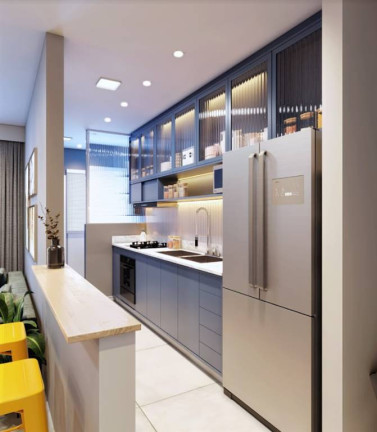 Imagem Apartamento com 2 Quartos à Venda, 68 m² em Guilhermina - Praia Grande