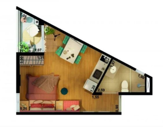 Imagem Imóvel com 1 Quarto à Venda, 23 m² em Campos Elíseos - São Paulo Imagem Imóvel com 1 Quarto à Venda, 23 m² em Campos Elíseos - São Paulo