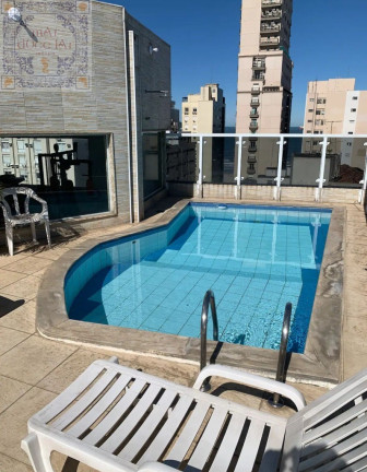 Imagem Flat com 1 Quarto à Venda, 50 m² em Gonzaga - Santos