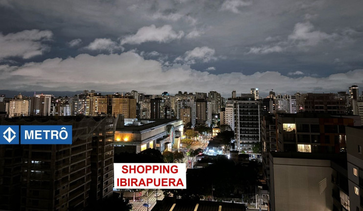 Imagem Apartamento com 1 Quarto para Alugar, 31 m² em Indianópolis - São Paulo Imagem Apartamento com 1 Quarto para Alugar, 31 m² em Indianópolis - São Paulo