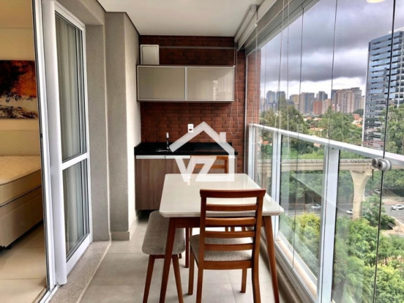 Imagem Apartamento com 1 Quarto para Alugar, 42 m² em Cidade Monções - São Paulo