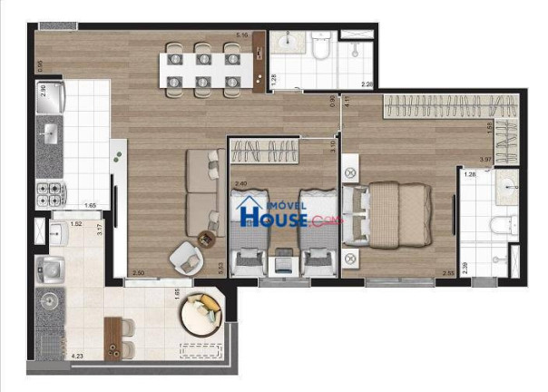 Imagem Apartamento com 2 Quartos à Venda, 70 m² em Alto Da Lapa - São Paulo