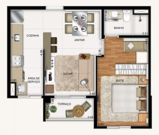 Imagem Imóvel com 1 Quarto à Venda, 42 m² em Centro - São Bernardo Do Campo Imagem Imóvel com 1 Quarto à Venda, 42 m² em Centro - São Bernardo Do Campo