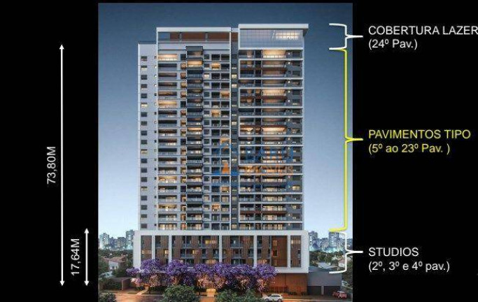 Apartamento com 3 Quartos à Venda, 125 m² em Jardim Das Acácias - São Paulo