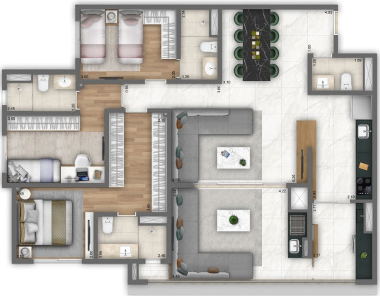 Imagem Apartamento com 2 Quartos à Venda, 71 m² em Chácara Klabin - São Paulo Imagem Apartamento com 2 Quartos à Venda, 71 m² em Chácara Klabin - São Paulo