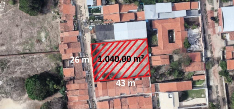 Imagem Terreno à Venda, 1.040 m² em Sapiranga - Fortaleza Imagem Terreno à Venda, 1.040 m² em Sapiranga - Fortaleza