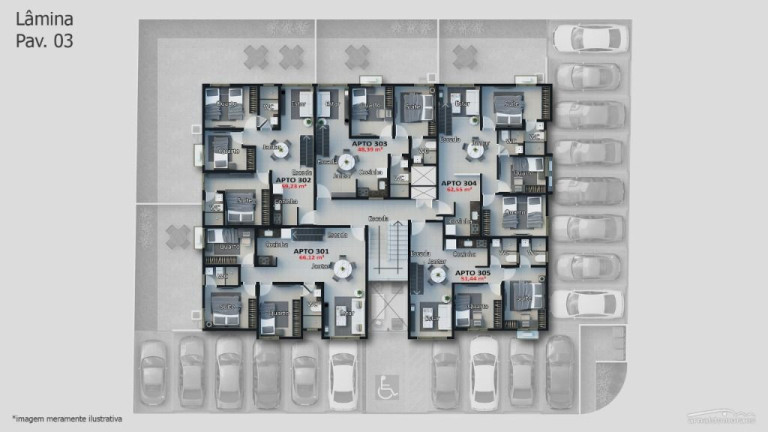 Imagem Cobertura com 3 Quartos à Venda, 79 m² em Bessa - João Pessoa Imagem Cobertura com 3 Quartos à Venda, 79 m² em Bessa - João Pessoa