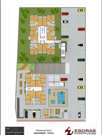 Imagem Apartamento com 2 Quartos à Venda, 54 m² em Jardim Colonial - São José Dos Campos