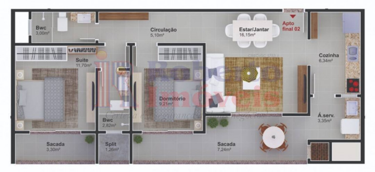 Imagem Apartamento com 2 Quartos à Venda, 85 m² em Paese - Itapoá Imagem Apartamento com 2 Quartos à Venda, 85 m² em Paese - Itapoá