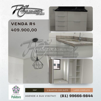 Imagem Apartamento com 2 Quartos à Venda, 53 m² em Várzea - Recife Imagem Apartamento com 2 Quartos à Venda, 53 m² em Várzea - Recife