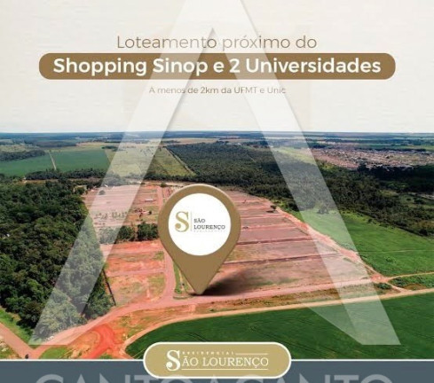 Imagem Terreno à Venda, 300 m² em Jardim São Lourenço I - Sinop Imagem Terreno à Venda, 300 m² em Jardim São Lourenço I - Sinop